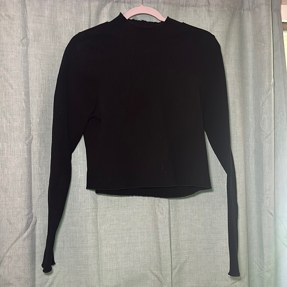 Good American Mock Turtle Neck sweater